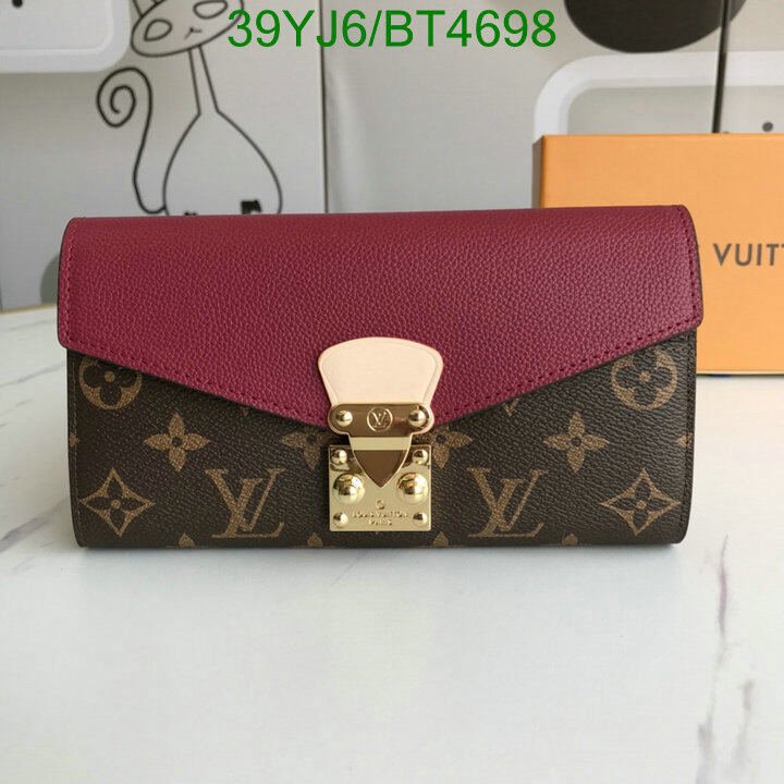 LV Bag-(4A)-Wallet- Code: BT4698 $ 51USD