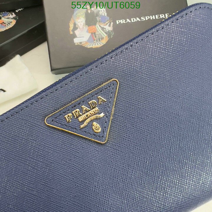 Prada Bag-(4A)-Wallet- Code: UT6059 $ 72USD