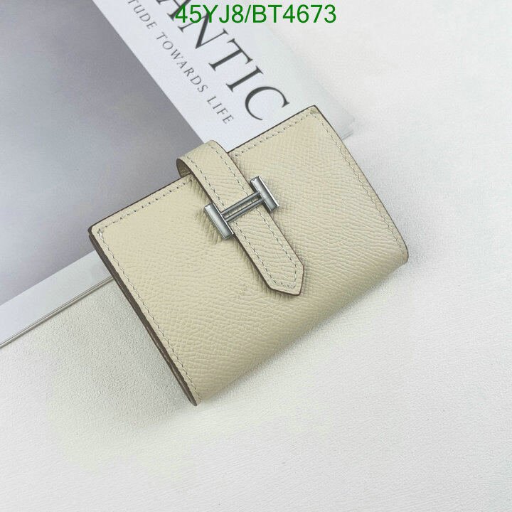 Hermes Bag-(4A)-Wallet- Code: BT4673 $ 59USD