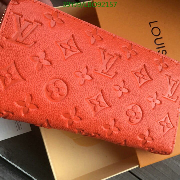 LV Bags-(4A)-Wallet-,Code: LB092157,