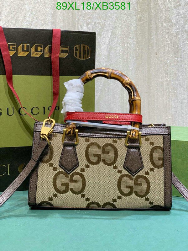 Gucci Bag-(4A)-Diana-Bamboo-,Code: XB3581,$ 116USD