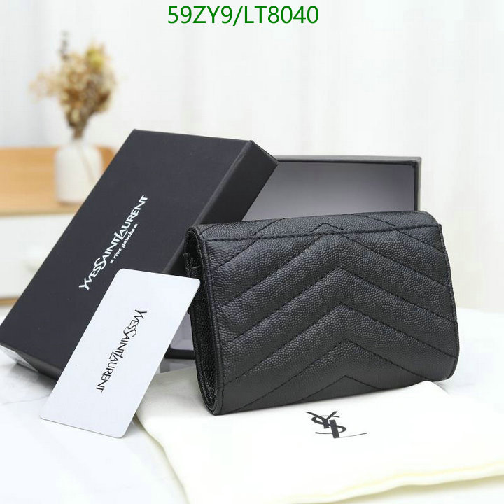 YSL Bag-(4A)-Wallet-,Code: LT8040,$ 77USD