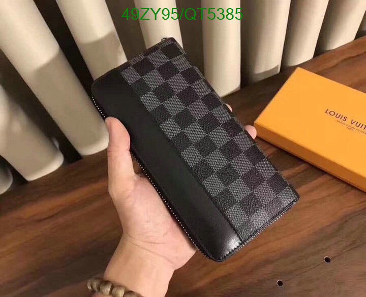 LV Bag-(4A)-Wallet- Code: QT5385 $ 64USD