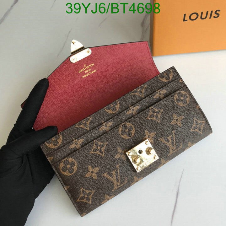 LV Bag-(4A)-Wallet- Code: BT4698 $ 51USD