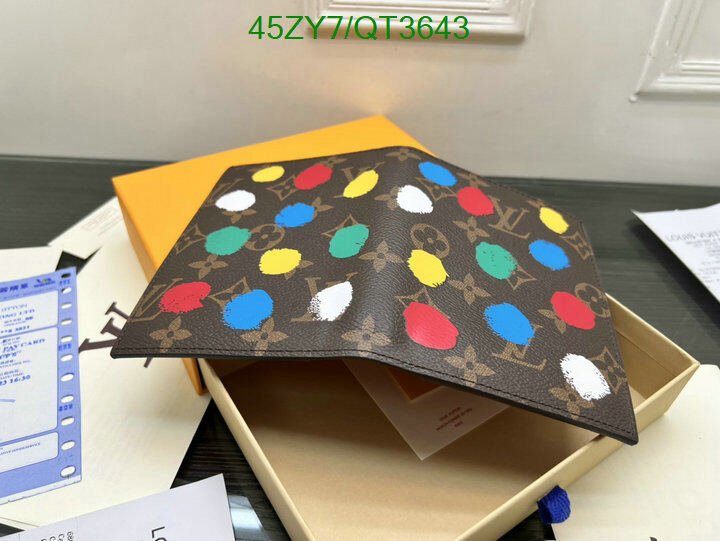 LV Bag-(4A)-Wallet- Code: QT3643 $ 59USD