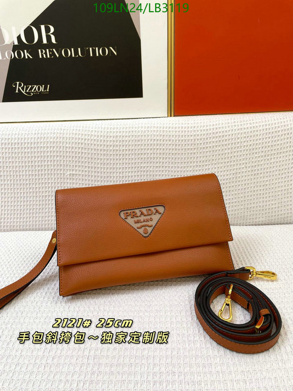 Prada Bag-(4A)-Diagonal- Code: LB3119 $ 142USD