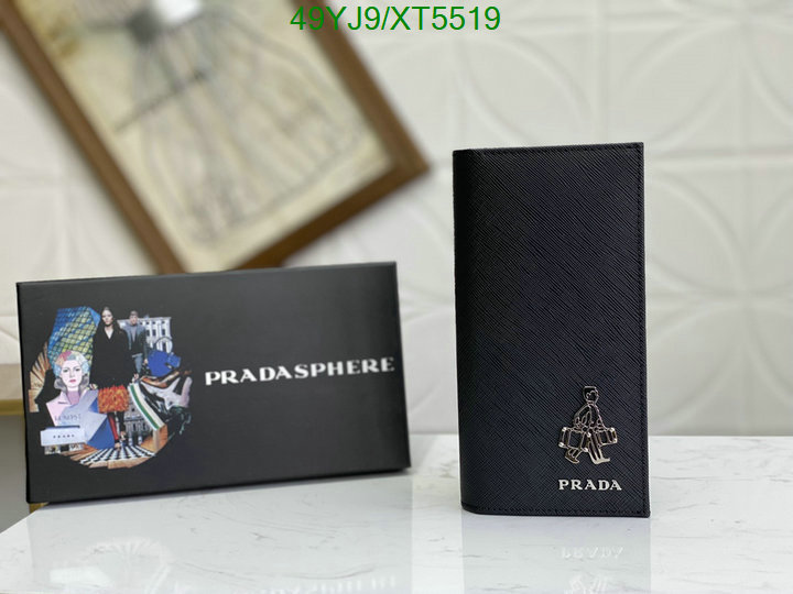 Prada Bag-(4A)-Wallet- Code: XT5519 $ 64USD