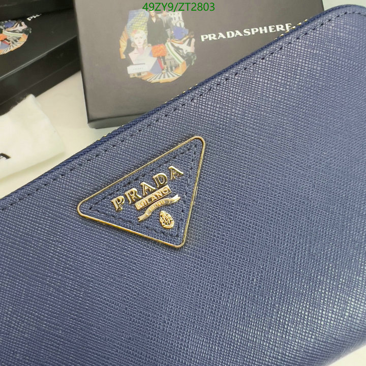 Prada Bag-(4A)-Wallet-,Code: ZT2803,$ 64USD