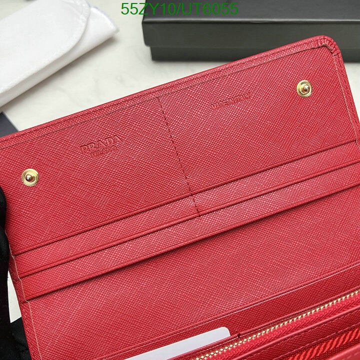 Prada Bag-(4A)-Wallet- Code: UT6055 $ 72USD