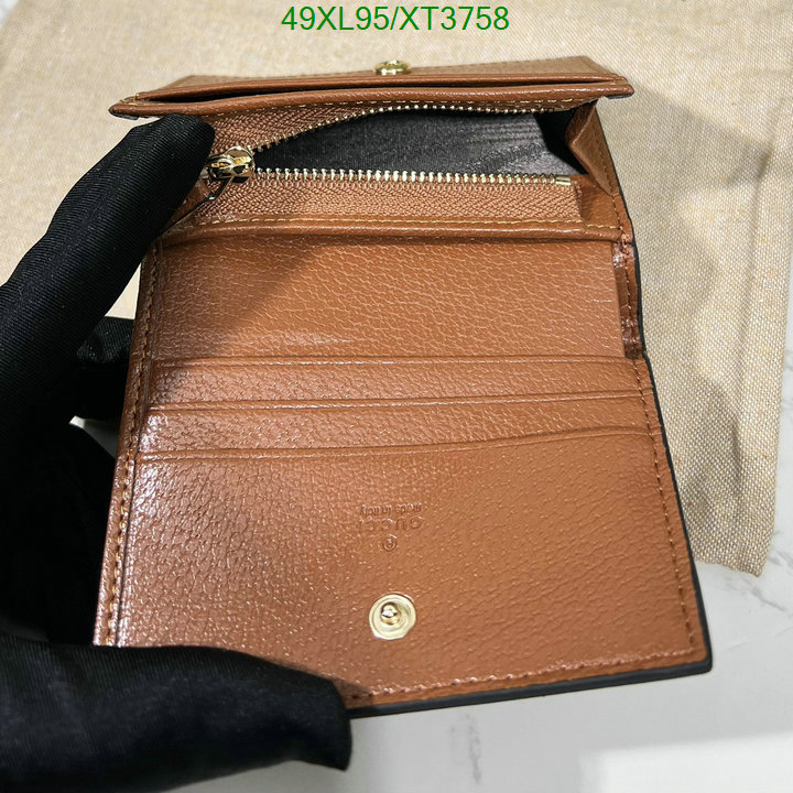 Gucci Bag-(4A)-Wallet-,Code: XT3758,$ 64USD