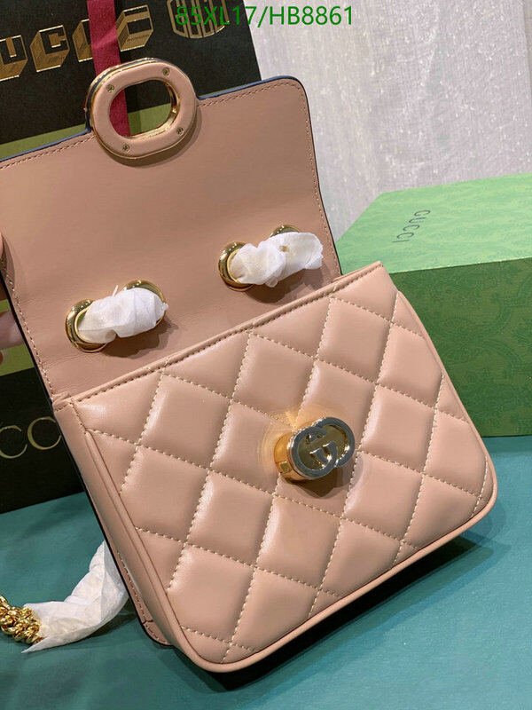 Gucci Bag-(4A)-Diagonal- Code: HB8861 $ 111USD