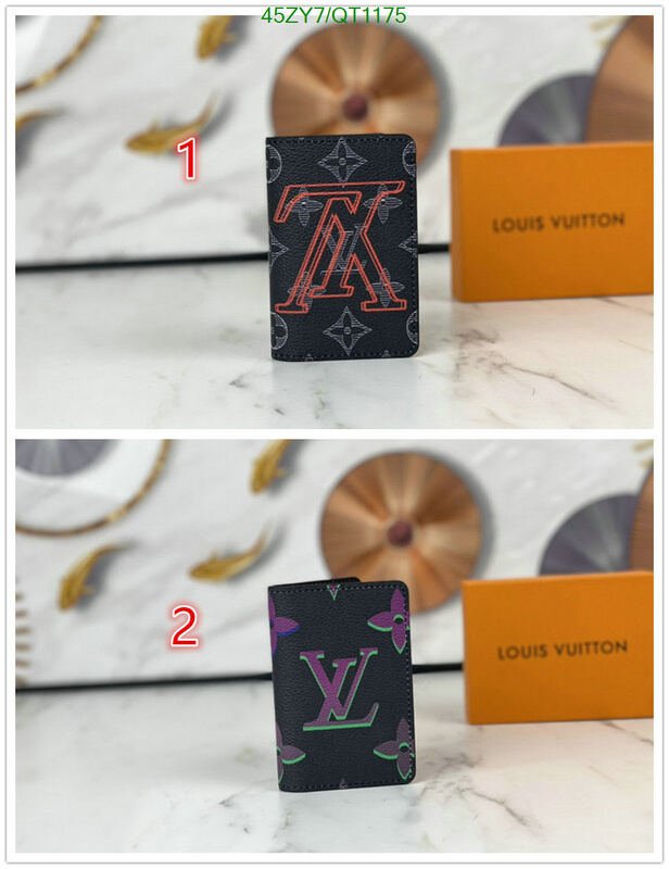 LV Bag-(4A)-Wallet- Code: QT1175 $ 59USD