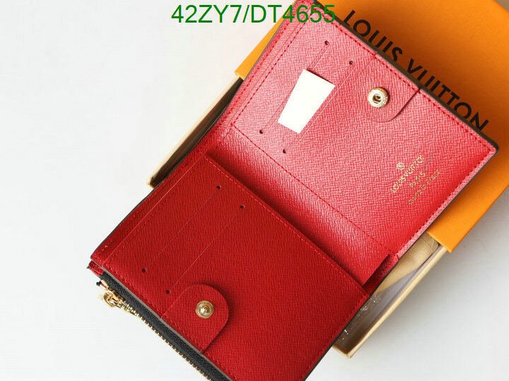 LV Bag-(4A)-Wallet- Code: DT4655 $ 55USD