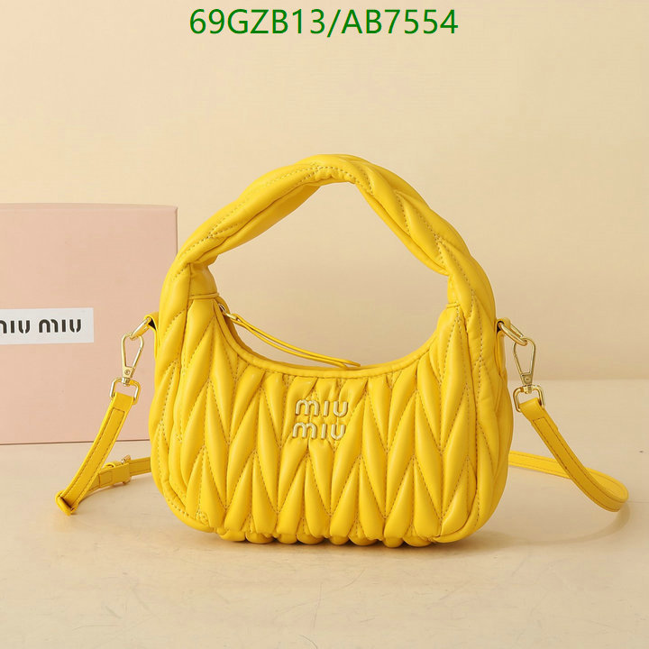 Miu Miu Bag-(4A)-Crossbody- Code: AB7554 $ 90USD