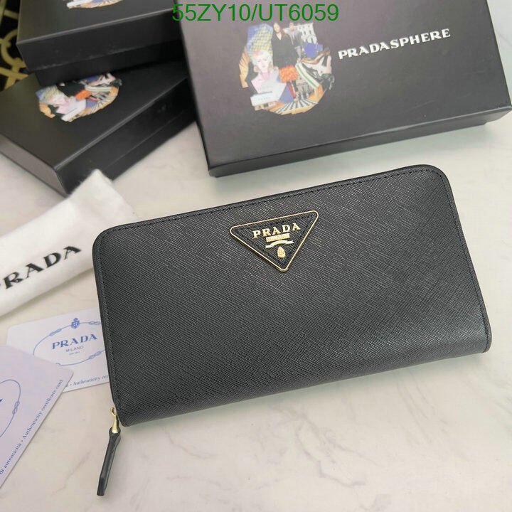 Prada Bag-(4A)-Wallet- Code: UT6059 $ 72USD