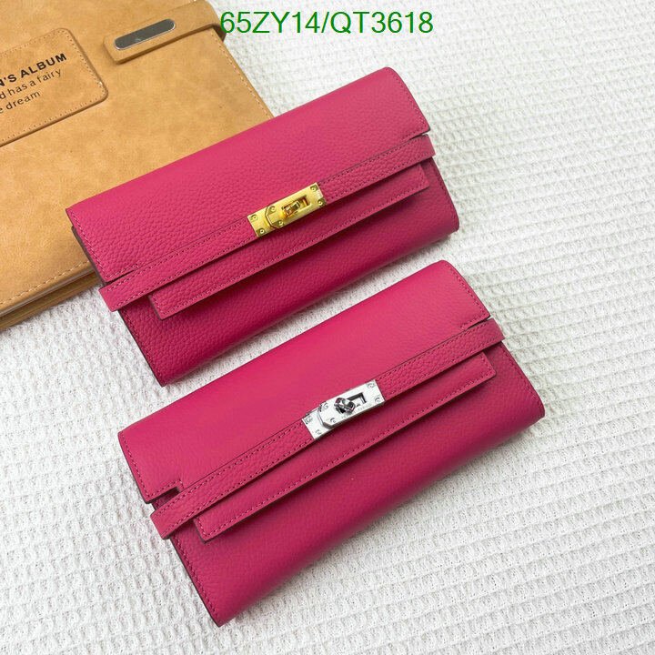 Hermes Bag-(4A)-Wallet- Code: QT3618 $ 85USD
