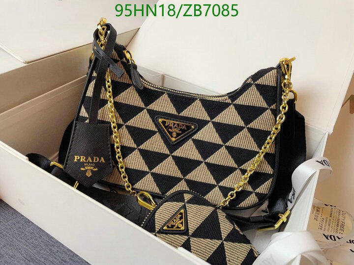 Prada Bag-(4A)-Re-Edition 2005 Code: ZB7085 $ 124USD