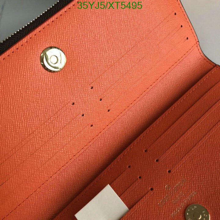 LV Bags-(4A)-Wallet-,Code: XT5495,$ 46USD