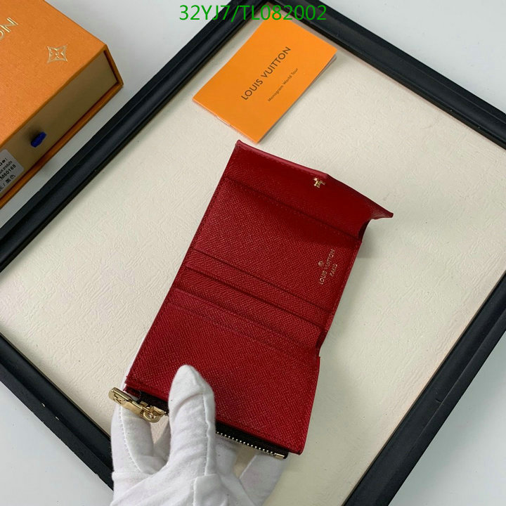 LV Bags-(4A)-Wallet-,Code: TL082002,$ 42USD