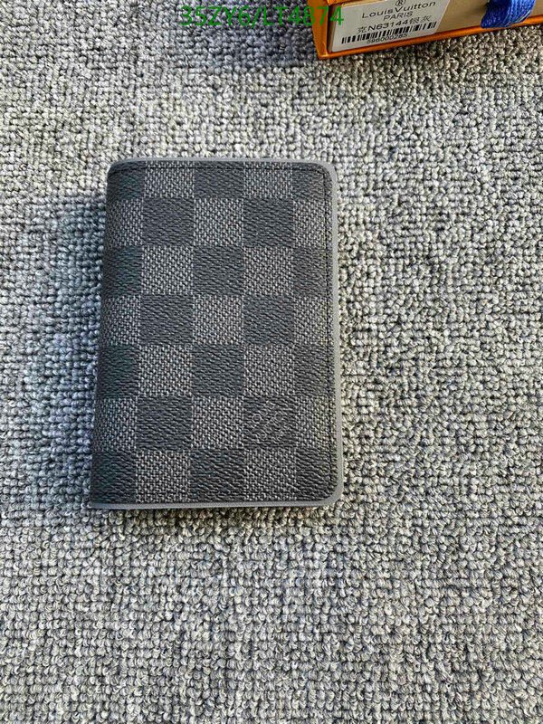 LV Bags-(4A)-Wallet-,Code: LT4874,$ 46USD
