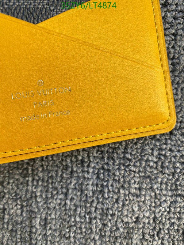 LV Bags-(4A)-Wallet-,Code: LT4874,$ 46USD