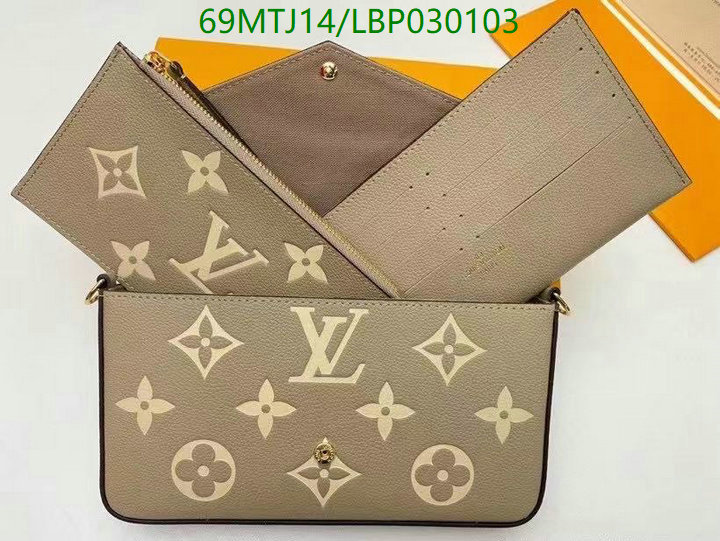 LV Bags-(4A)-Pochette MTis Bag-Twist-,Code: LBP030103,$ 90USD