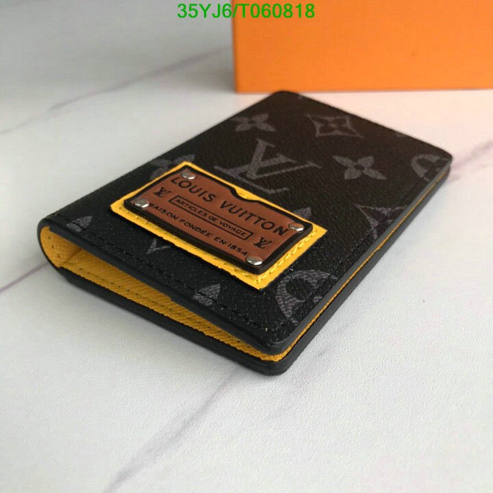 LV Bags-(4A)-Wallet-,Code: T060818,$ 46USD