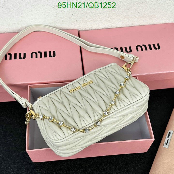 Miu Miu Bag-(4A)-Diagonal- Code: QB1252 $ 124USD