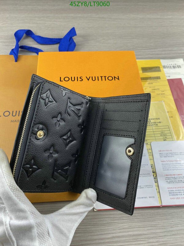LV Bags-(4A)-Wallet-,Code: LT9060,$ 59USD