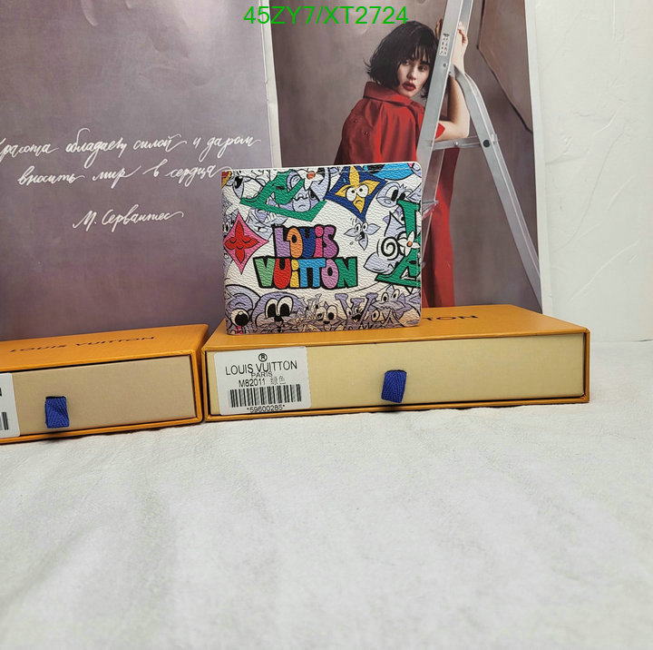 LV Bags-(4A)-Wallet-,Code: XT2724,$ 59USD