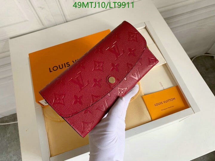 LV Bags-(4A)-Wallet-,Code: LT9911,$ 64USD