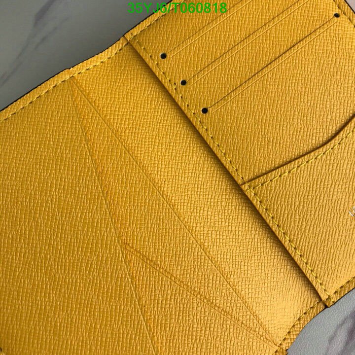 LV Bags-(4A)-Wallet-,Code: T060818,$ 46USD