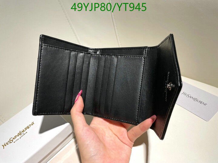 YSL Bag-(4A)-Wallet-,Code: YT945,$ 64USD