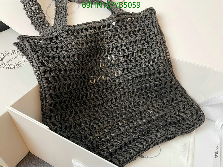 Prada Bag-(4A)-Handbag-,Code: YB5059,$ 90USD