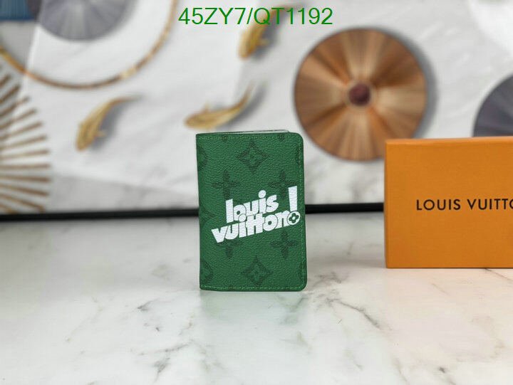 LV Bag-(4A)-Wallet- Code: QT1192 $ 59USD