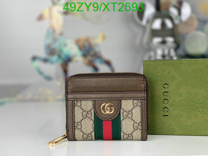 Gucci Bag-(4A)-Wallet-,Code: XT2693,$ 64USD