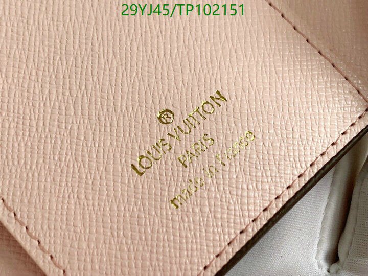 LV Bags-(4A)-Wallet-,Code: TP102151,$ 38USD