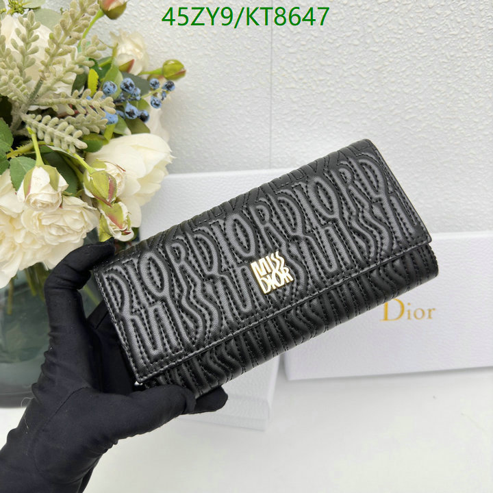 Dior Bag-(4A)-Wallet- Code: KT8647 $ 59USD