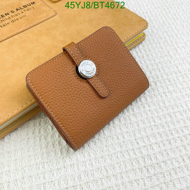 Hermes Bag-(4A)-Wallet- Code: BT4672 $ 59USD
