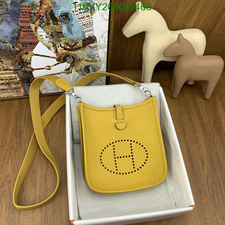 Hermes Bag-(4A)-Evelyne- Code: XB9466 $ 155USD
