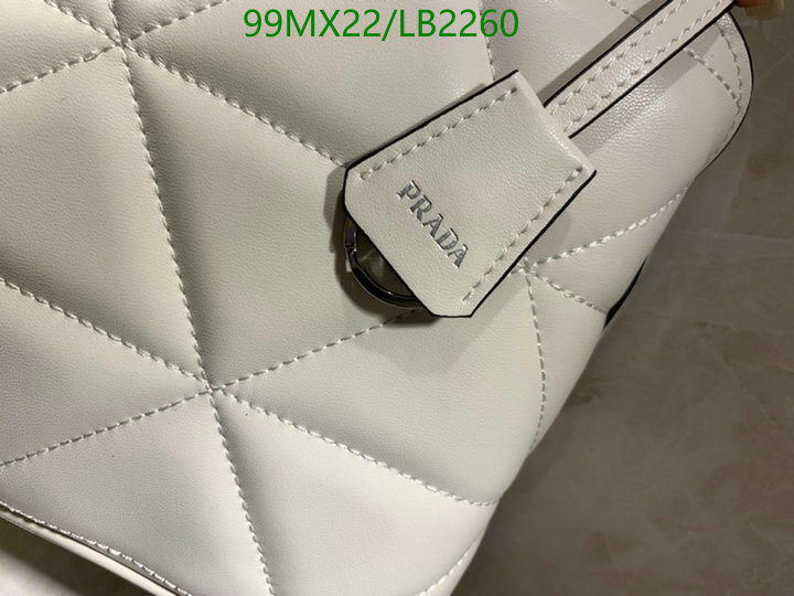 Prada Bag-(4A)-Diagonal- Code: LB2260 $ 129USD