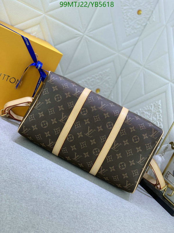 LV Bags-(4A)-Keepall BandouliRe 45-50-,Code: YB5618,$ 129USD