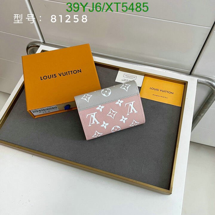 LV Bags-(4A)-Wallet-,Code: XT5485,$ 51USD
