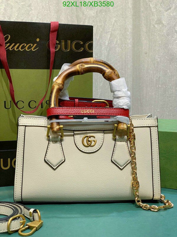 Gucci Bag-(4A)-Diana-Bamboo-,Code: XB3580,$ 120USD