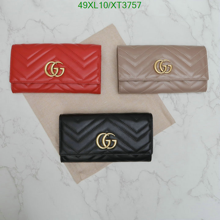 Gucci Bag-(4A)-Wallet-,Code: XT3757,$ 64USD