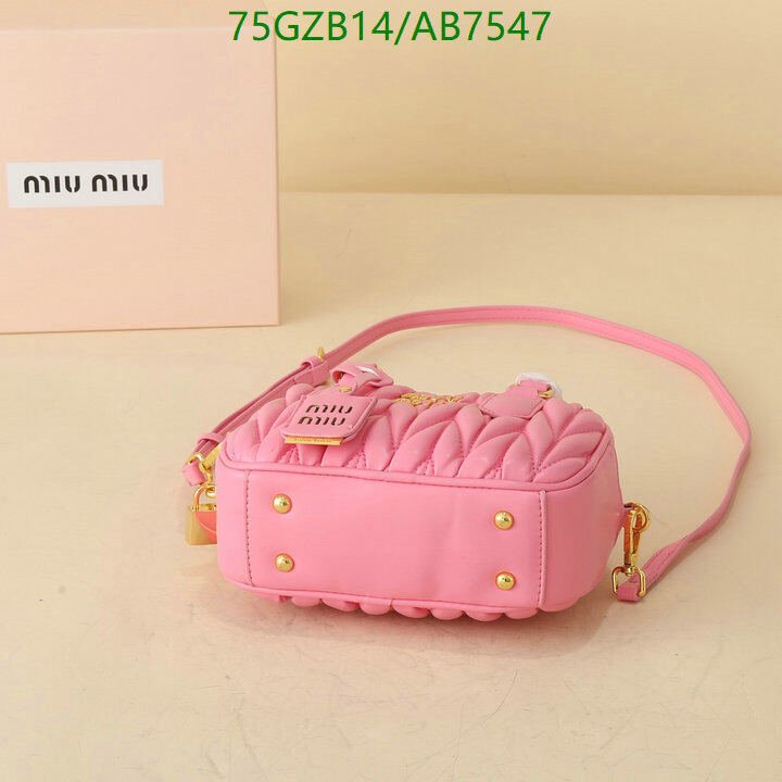 Miu Miu Bag-(4A)-Crossbody- Code: AB7547 $ 98USD