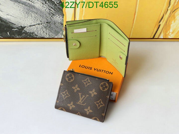 LV Bag-(4A)-Wallet- Code: DT4655 $ 55USD