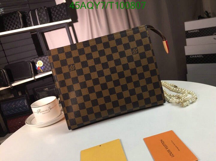 LV Bags-(4A)-Wallet-,Code: T100807,$ 59USD