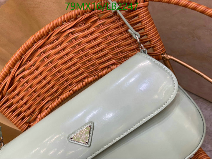 Prada Bag-(4A)-Cleo,Code: LB2247,$ 103USD