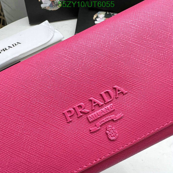 Prada Bag-(4A)-Wallet- Code: UT6055 $ 72USD